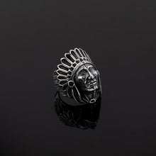 Görseli Galeri görüntüleyiciye yükleyin, Native American Design Solid Sterling Silver Ring