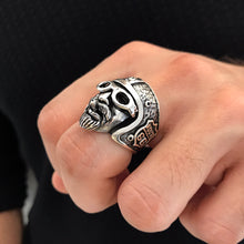 Load image into Gallery viewer, Route 66 &quot;Will Rogers Highway&quot; Sterling Silver Biker&#39;s Ring